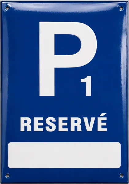 Smaltovaná cedule parkování S-park 1